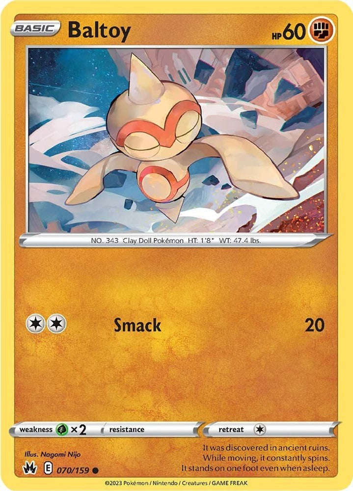 Baltoy (070/159) [Sword &amp; Shield: Crown Zenith] 