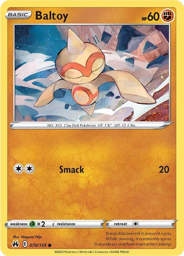 Baltoy (070/159) [Sword &amp; Shield: Crown Zenith] 