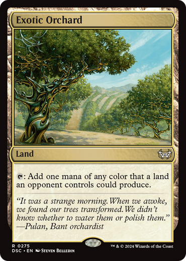 Exotic Orchard [Duskmourn: House of Horror Commander] 