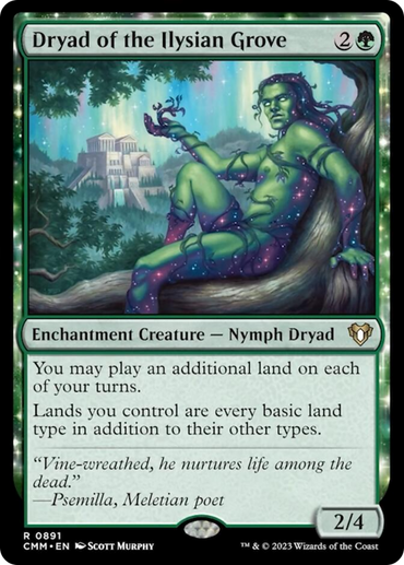 Dryad of the Ilysian Grove [Commander Masters] 