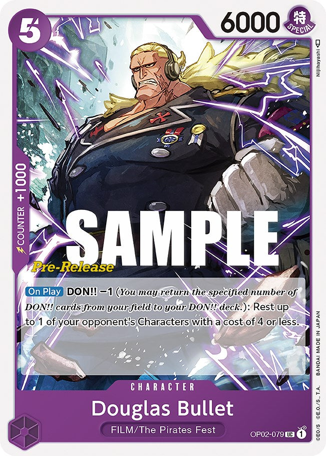 Douglas Bullet [Paramount War Pre-Release Cards] 