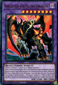 Brigrand the Glory Dragon [PHRA-EN031] Ultra Rare 