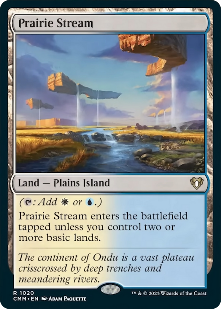 Prairie Stream [Commander Masters] 