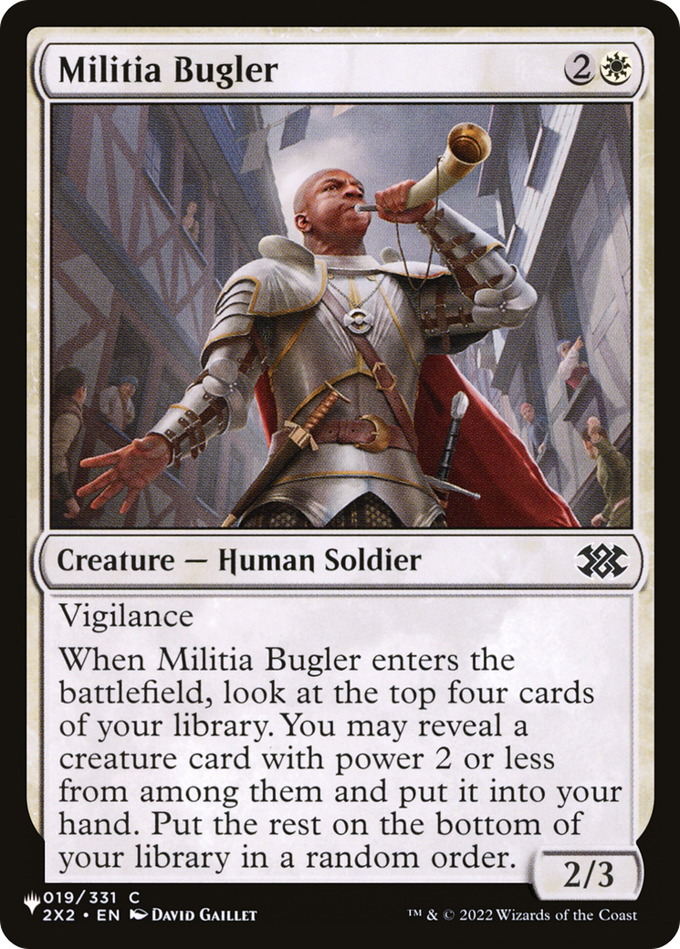 Militia Bugler [The List Reprints] 