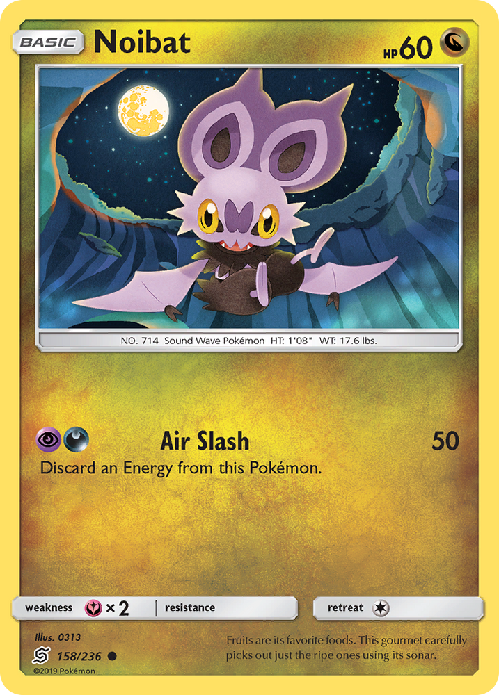 Noibat (158/236) [Sun &amp; Moon: Unified Minds] 
