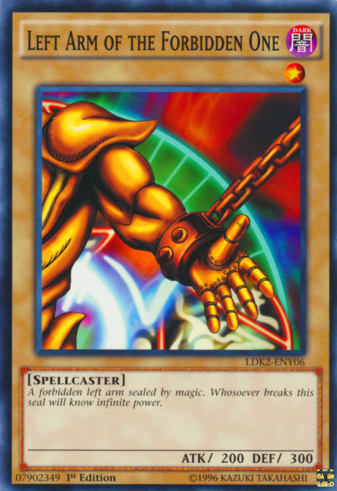 Left Arm of the Forbidden One [LDK2-ENY06] Common 