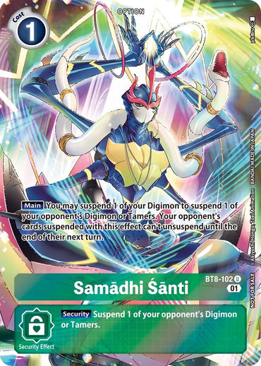 Samadhi Santi [BT8-102] (Summer 2022 Dash Pack) [New Awakening Promos] 