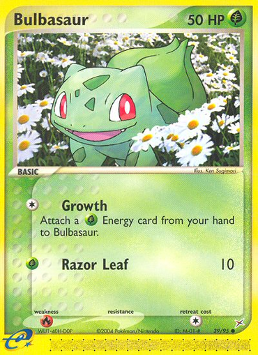 Bulbasaur (39/95) [EX: Team Magma vs Team Aqua] 