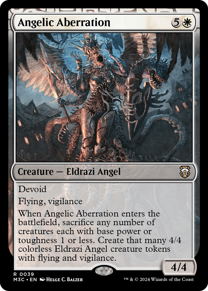 Angelic Aberration (Ripple Foil) [Modern Horizons 3 Commander] 
