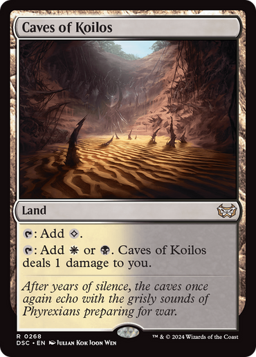 Caves of Koilos [Duskmourn: House of Horror Commander] 