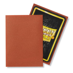 Dragon Shield: Standard 100ct Sleeves - Copper (Matte) 