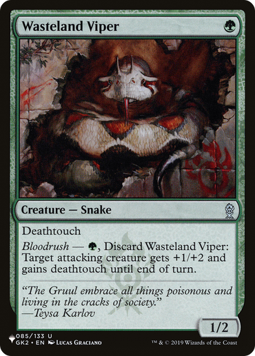 Wasteland Viper [The List Reprints] 