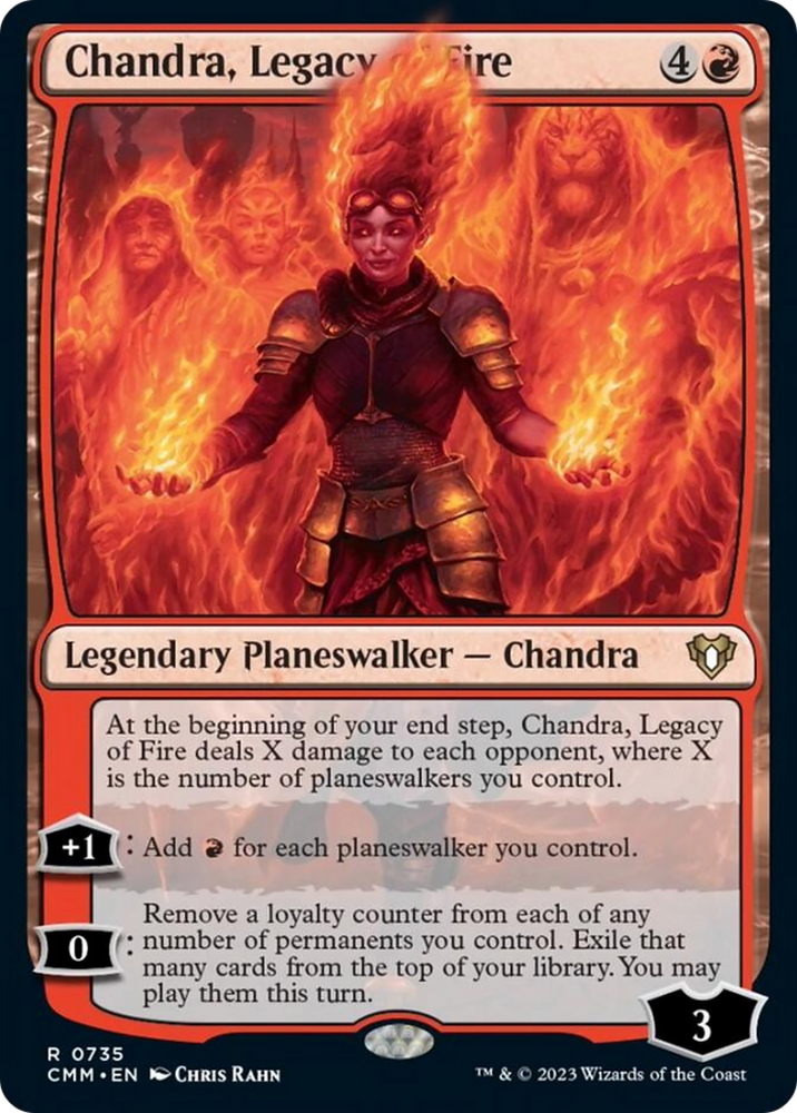 Chandra, Legacy of Fire [Commander Masters] 