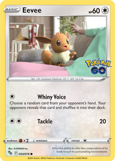 Eevee (054/078) [Pokémon GO] 