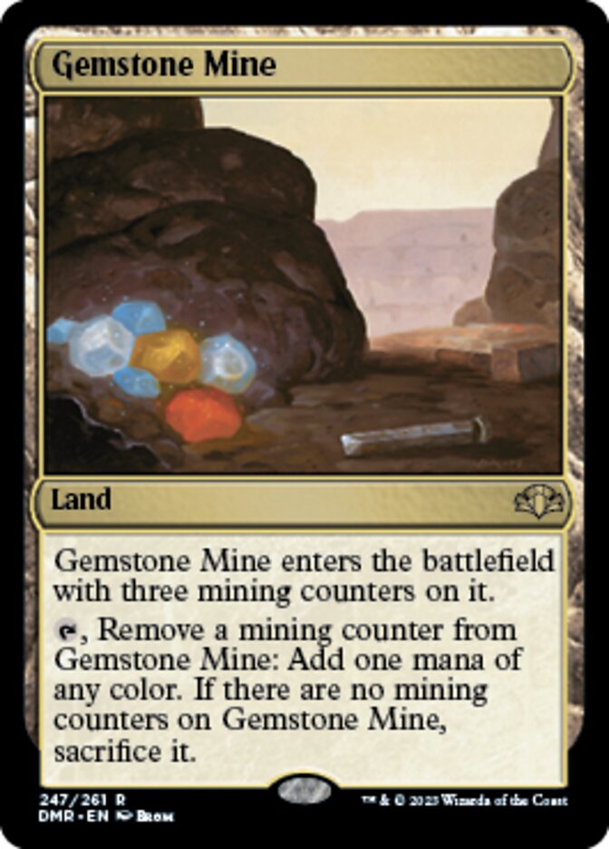 Gemstone Mine [Dominaria Remastered] 