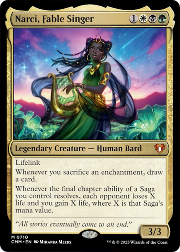 Narci, Fable Singer [Commander Masters] 