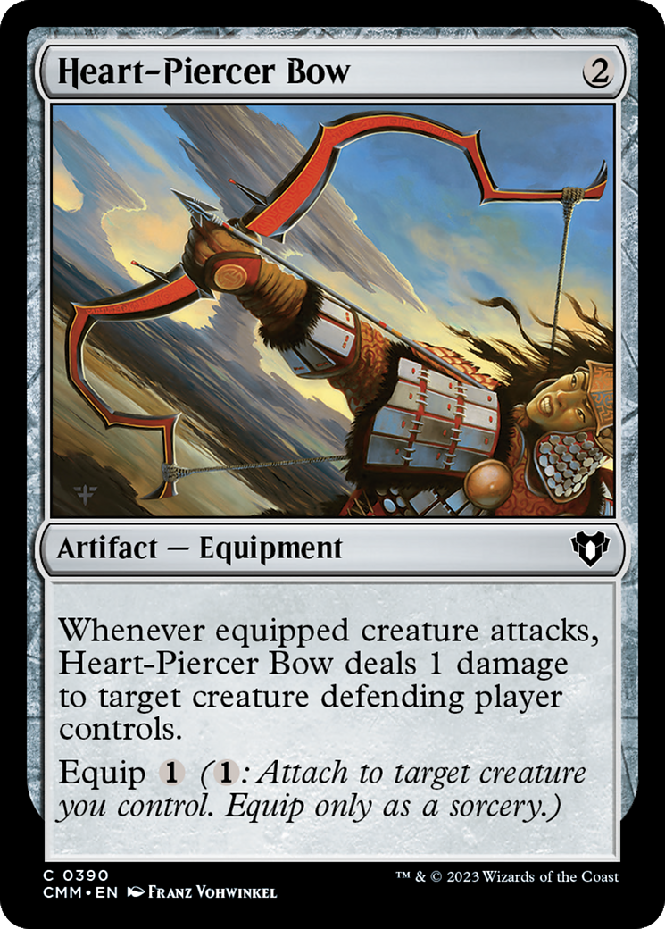 Heart-Piercer Bow [Commander Masters] 