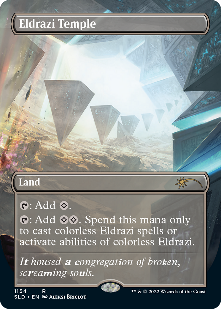 Eldrazi Temple (Borderless) [Secret Lair Drop Series] 