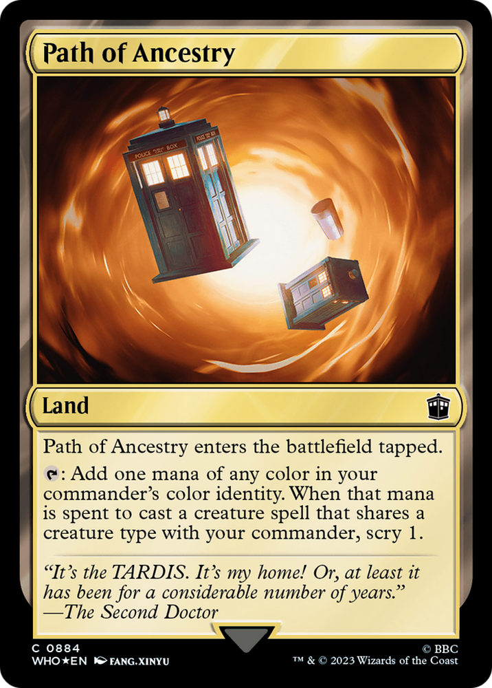 Path of Ancestry (Surge Foil) [Doctor Who] 
