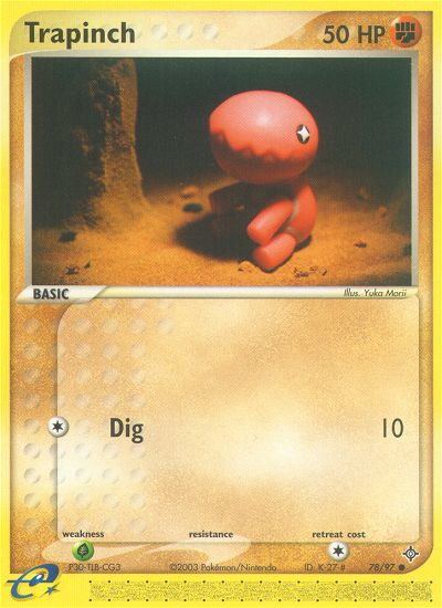 Trapinch (78/97) [EX: Dragon] 