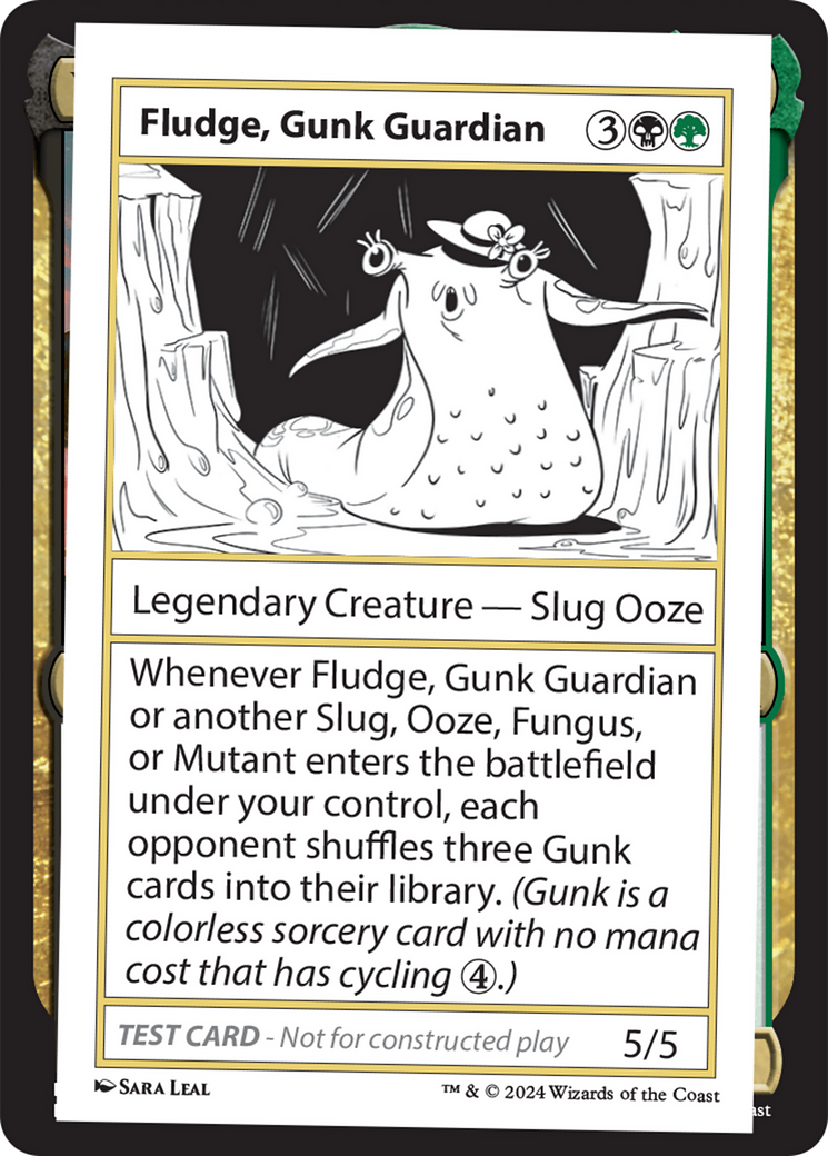 Fudge, Gunk Guardian [Mystery Booster 2 Playtest Cards] 