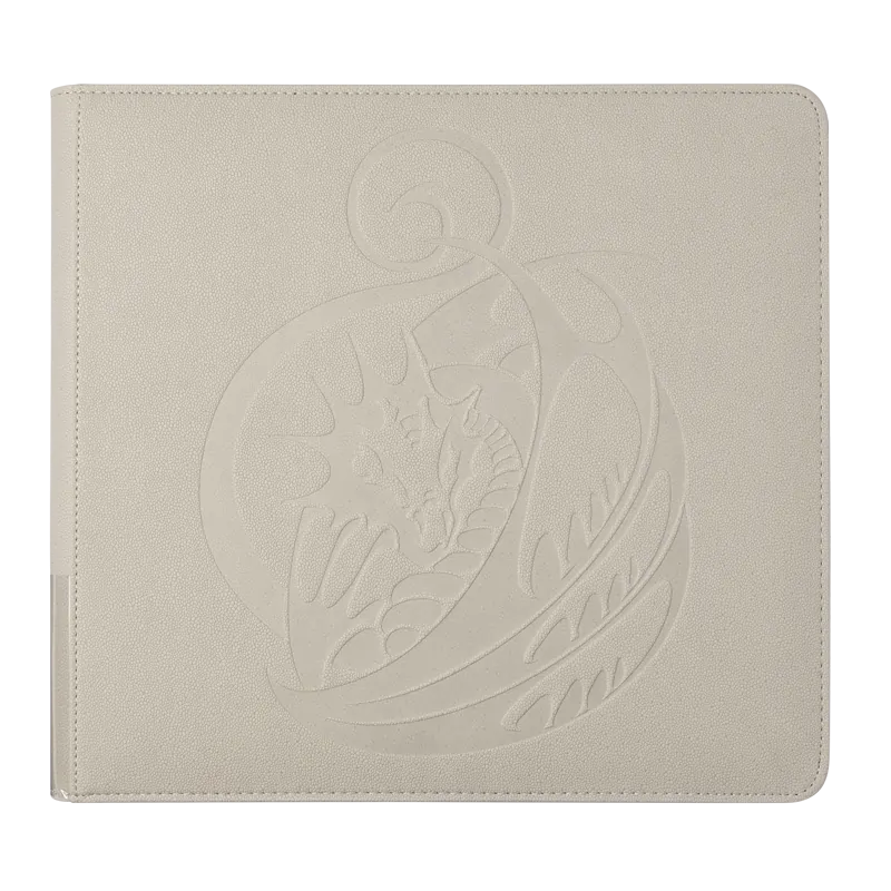 Dragon Shield: Card Codex Zipster Binder - Ashen White (XL) 