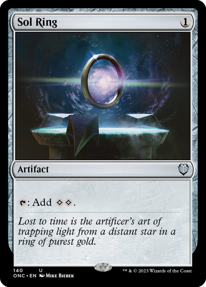 Sol Ring [Phyrexia: All Will Be One Commander] 