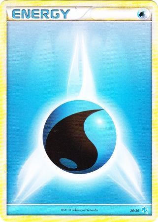 Water Energy (26/30) [HeartGold &amp; SoulSilver: Trainer Kit - Gyarados] 