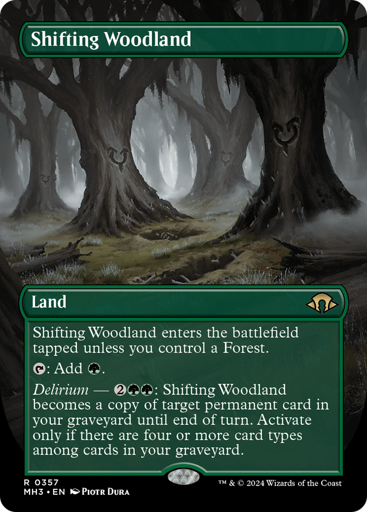 Shifting Woodland (Borderless) [Modern Horizons 3] 