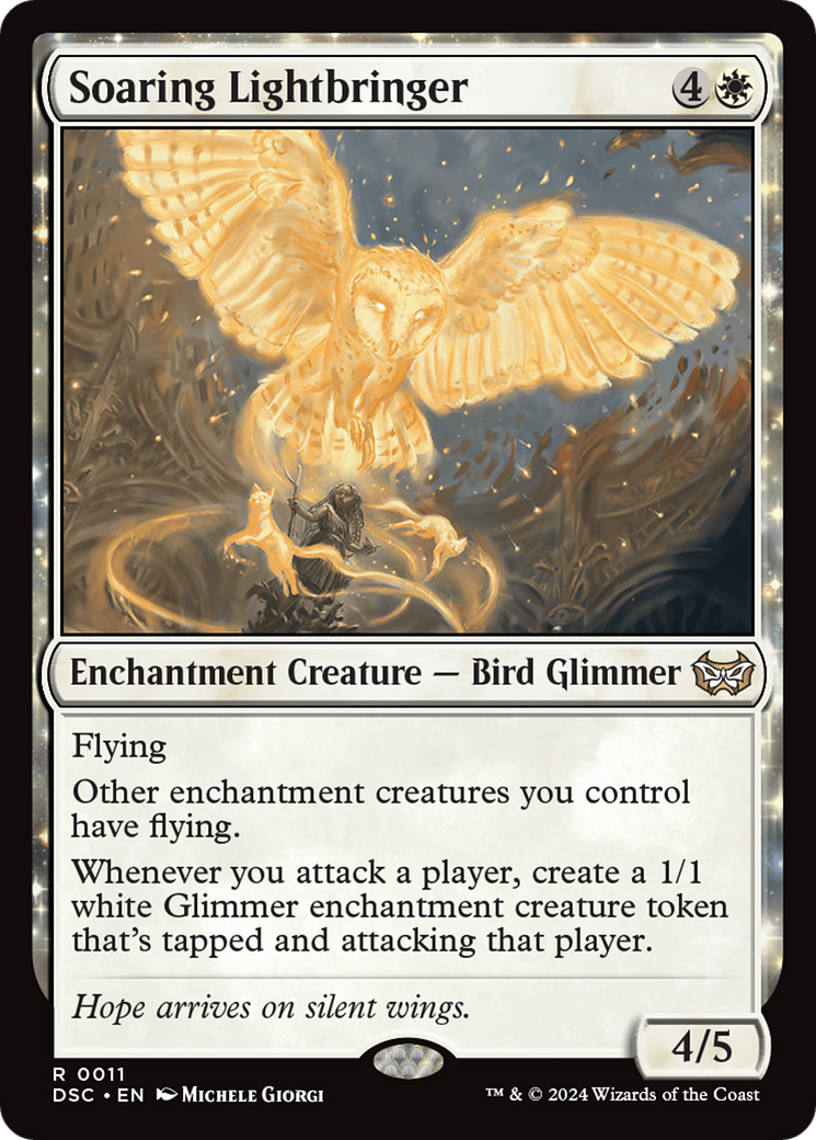 Soaring Lightbringer [Duskmourn: House of Horror Commander] 