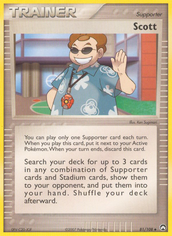 Scott (81/108) [EX: Power Keepers] 