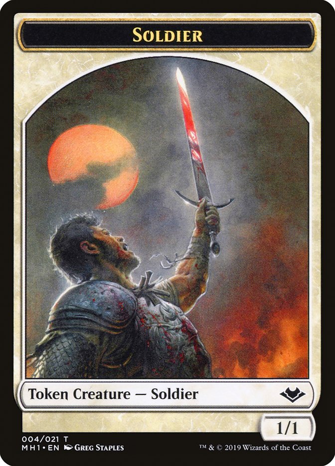 Soldier Token [Modern Horizons Tokens] 