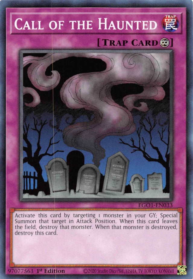 Call of the Haunted [EGO1-EN033] Common 