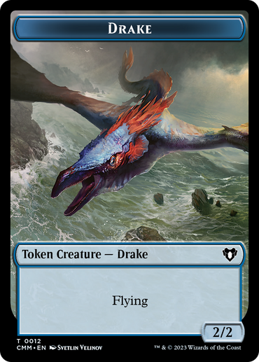 Drake Token [Commander Masters Tokens] 