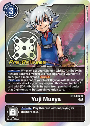 Yuji Musya [BT8-092] [New Awakening Pre-Release Cards] 