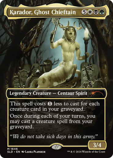 Karador, Ghost Chieftain [Secret Lair Drop Series] 