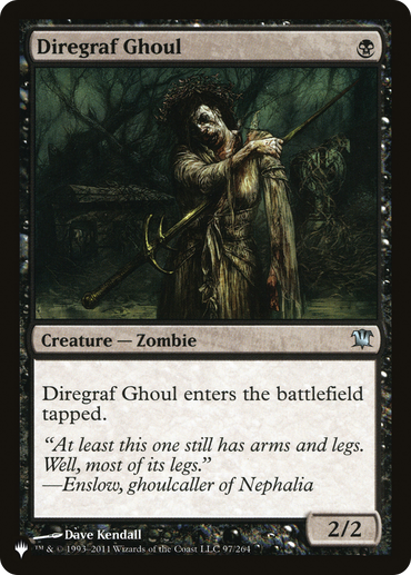 Diregraf Ghoul [The List Reprints] 