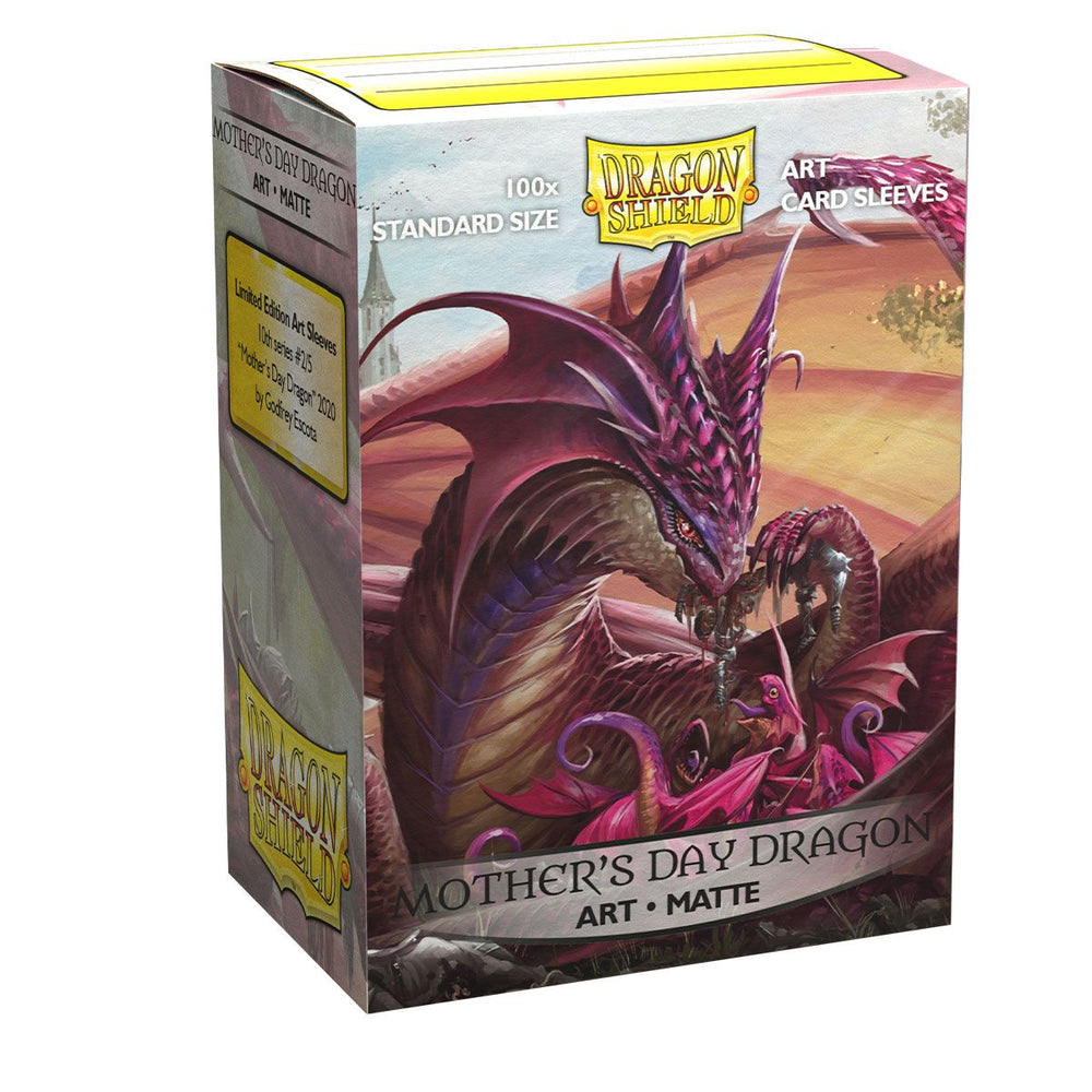 Dragon Shield: Standard 100ct Art Sleeves - Mother's Day Dragon (2020) 