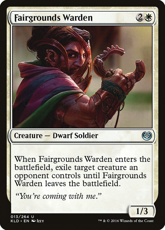 Fairgrounds Warden [Kaladesh] 