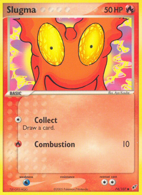 Slugma (74/107) [EX: Deoxys] 