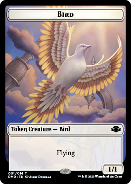 Bird Token [Dominaria Remastered Tokens] 