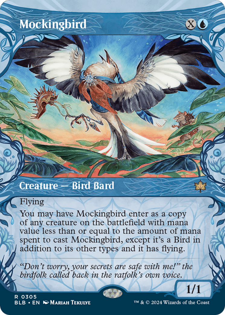 Mockingbird (Showcase) [Bloomburrow] 