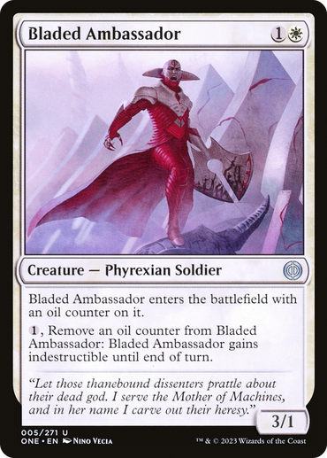 Bladed Ambassador [Phyrexia: All Will Be One] 