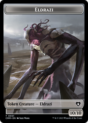 Eldrazi Spawn // Rat Double-Sided Token [Commander Masters Tokens] 