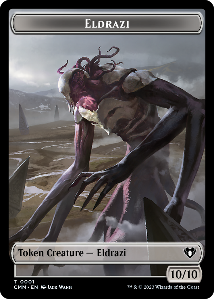 Eldrazi // Myr Double-Sided Token [Commander Masters Tokens] 