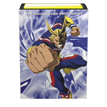 Dragon Shield: Standard 100ct Art Sleeves - My Hero Academia (All Might Punch) 