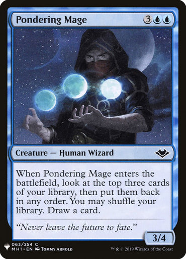 Pondering Mage [Mystery Booster] 