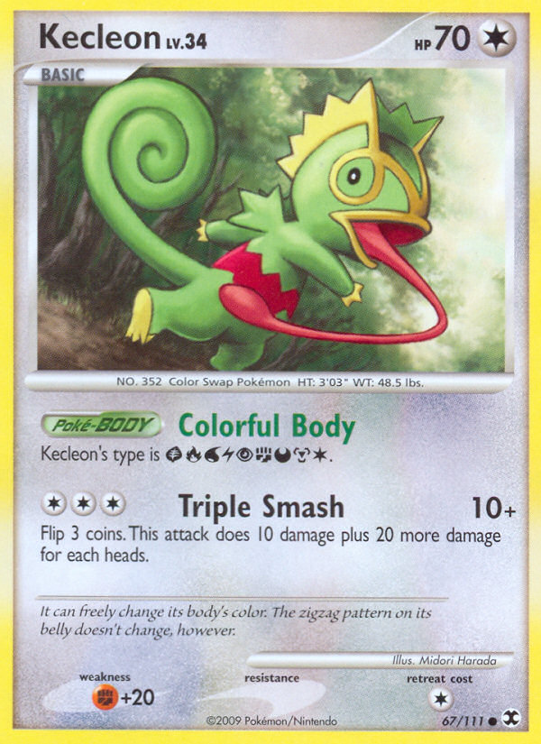 Kecleon (67/111) [Platinum: Rising Rivals] 