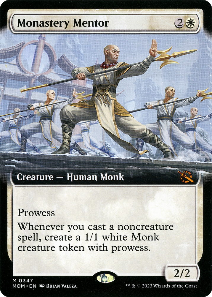 Monastery Mentor (Extended Art) [March of the Machine] 