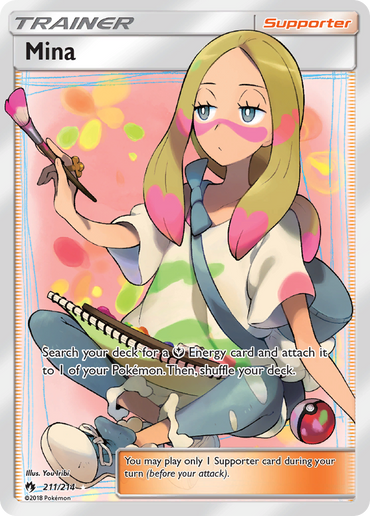 Mina (211/214) [Sun &amp; Moon: Lost Thunder] 